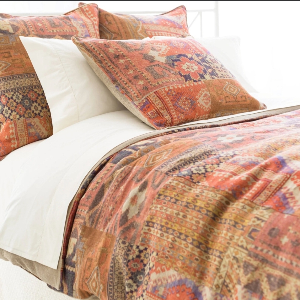 Pine Cone Hill Anatolia 100% Linen Sham or Shams w/Duck Feathers Insert HUGE